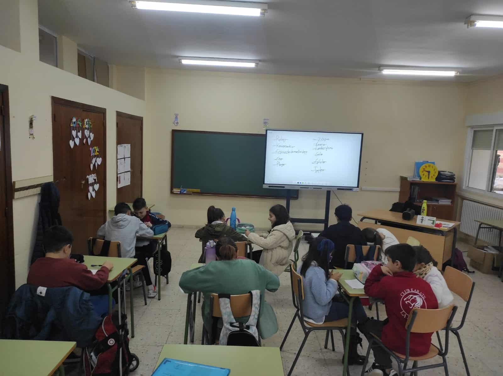 Improvisando rimas sobre palabras.