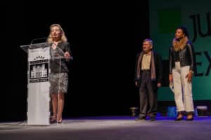 Intervención de la consejera de Educación, Ciencia y Formación Profesional de la Junta de Extremadura, María Mercedes Vaquera