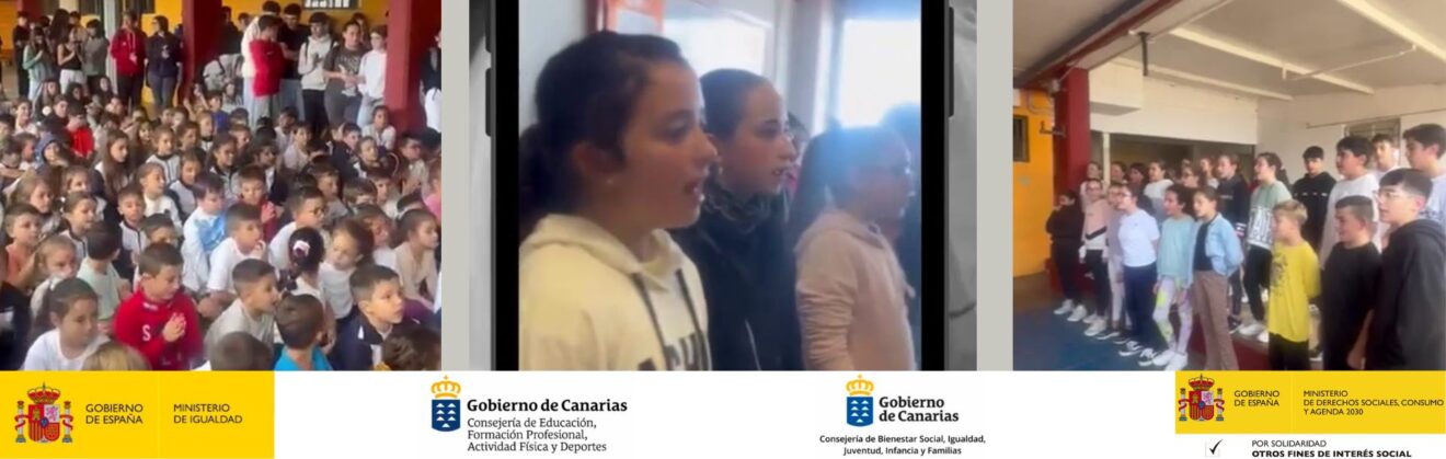 25N: el CEO La Pared de Canarias alza su voz y canta sumándose así a la lucha contra la violencia de género