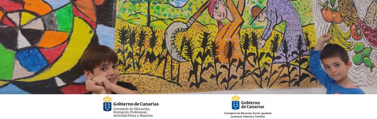 Homenaje a la cultura y al arte en el CEIP Juan Cruz Ruiz de Tenerife