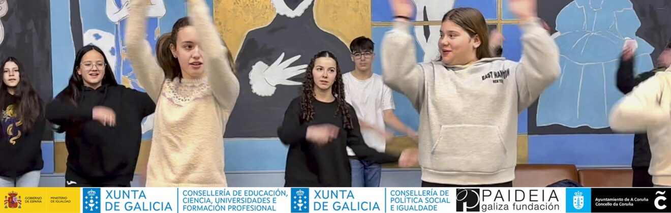 Un trimestre de MUS-E en el IES Rafael Dieste de A Coruña