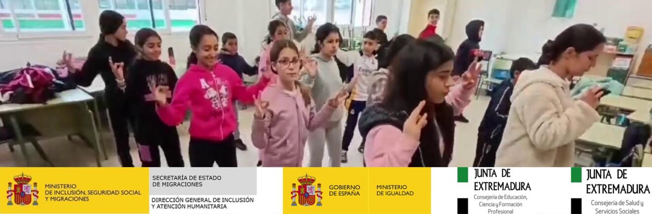 8M: Capoeira por la igualdad de género en el CEIP Gonzalo Encabo de Extremadura