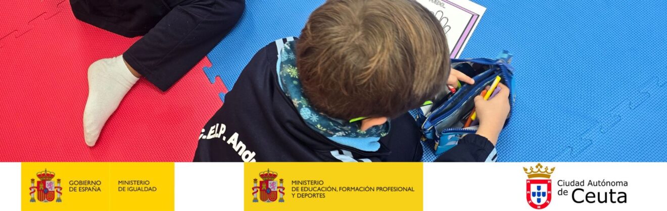 25N Día Internacional de la Eliminación de la Violencia contra la Mujer: trabajando con las manos la no violencia con los niños y niñas del CEIP Andrés Manjón de Ceuta
