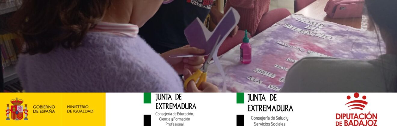 25N Día Internacional de la Eliminación de la Violencia contra la Mujer: igualdad construida desde el arte en el CRA Esparragosa de la Serena de Badajoz